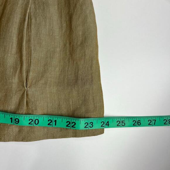 Eileen Fisher Crinkle Round Neck Jacket Lightweight Button Up Linen Blend L NWT - Picture 12 of 16